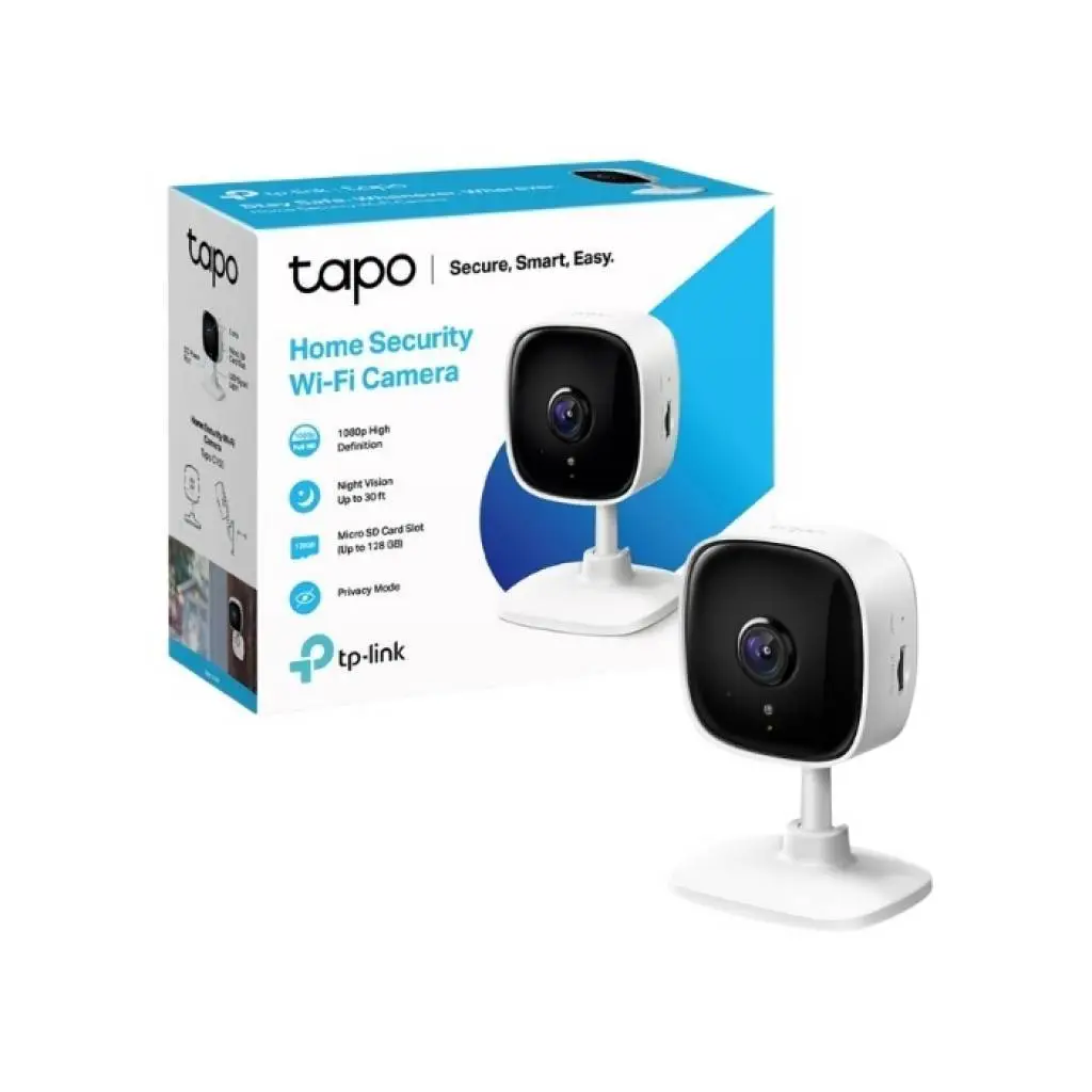 Cámara IP TAPO C100 HD Wireless V.Nocturna TP-LINK