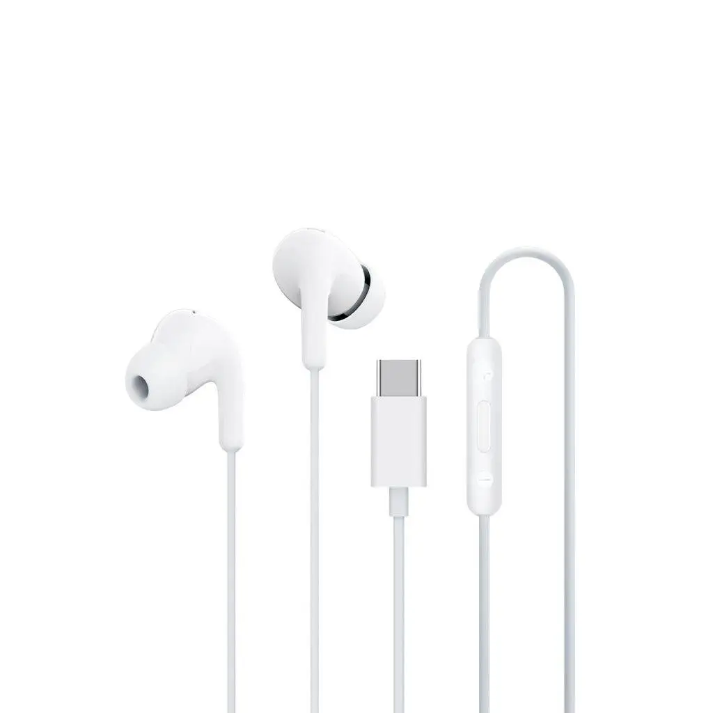 Manos Libres Stereo Earphone Tipo C Blanco Xiaomi