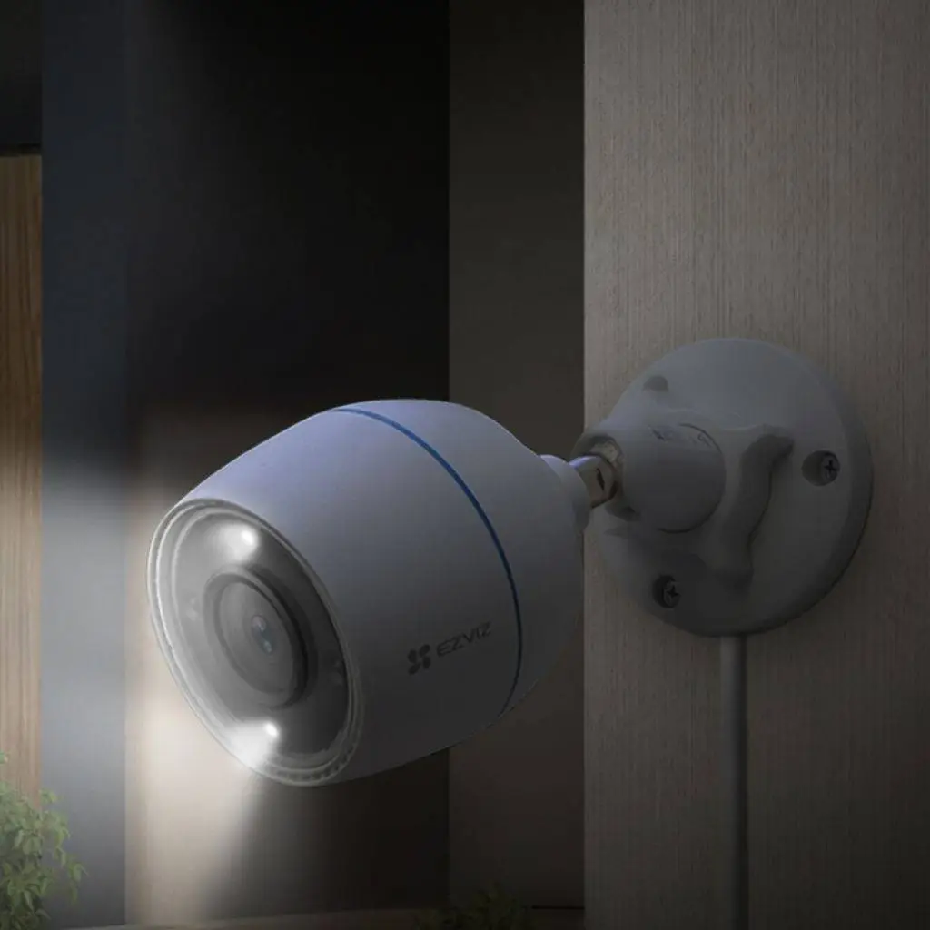 Camara Wifi Ezviz CS-H3C Full HD Color c/Luz CS-H3c-R100-1K2WFL(2.8mm)(AM-STD) EZVIZ