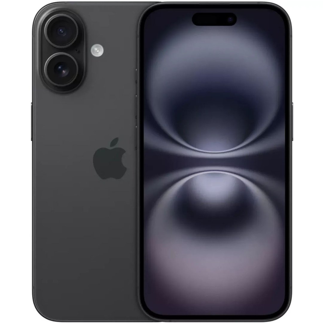 Apple iPhone 16 128GB negro Versión SIM físico + eSim