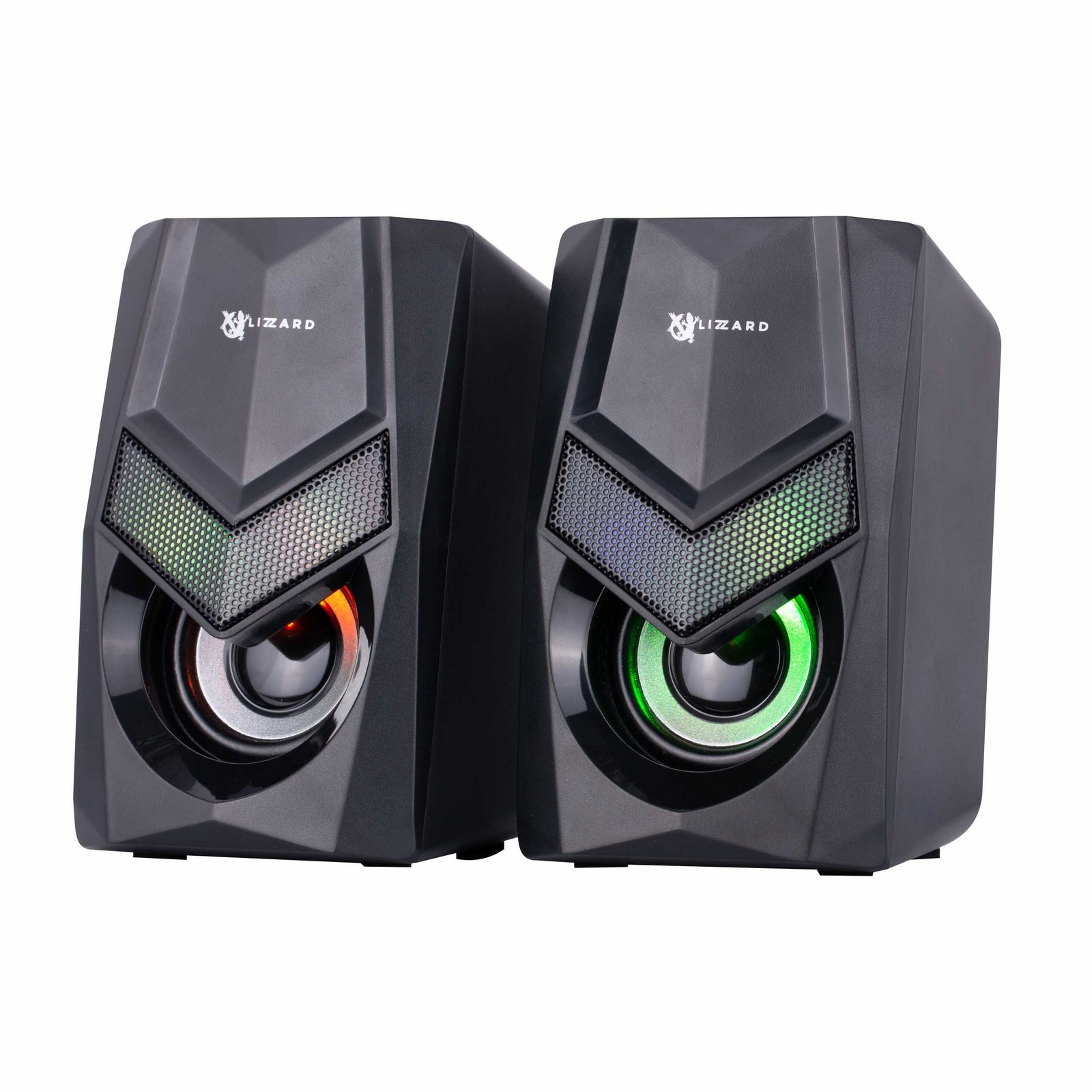 Parlantes X-Lizzard USB gamer con RGB Modelo XZZ-SP-01.