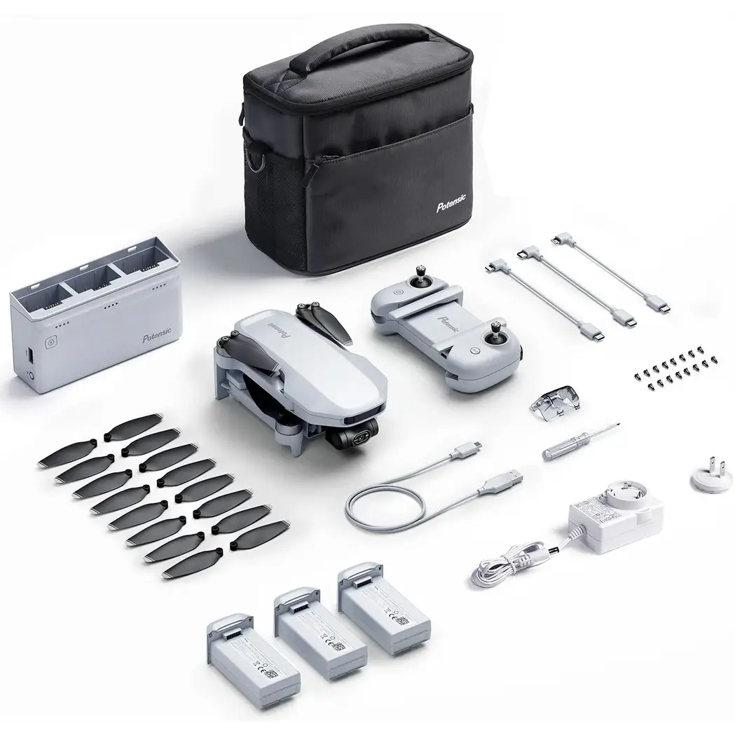 Dron Potensic ATOM Fly More Combo Incluye cargador y 3 baterías - Imagen 2