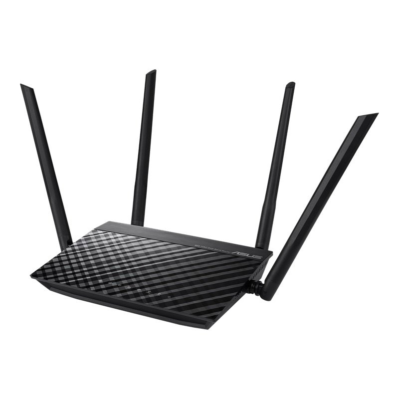 Router Wireless ASUS RT AC1200 V2 Dual band Cuatro antenas integradas de alta ganancia